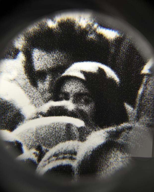 Untitled from “Eyes Dazzle as They Search for the Truth”, 2022 (Extracted from the photographs of the Islamic Revolution in 1979-80)