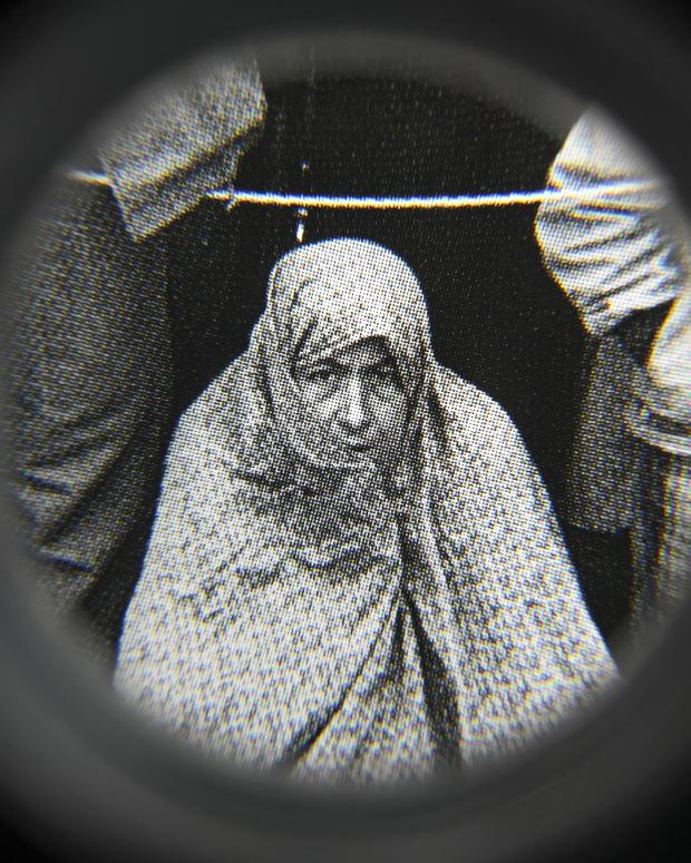 Untitled from “Eyes Dazzle as They Search for the Truth”, 2022 (Extracted from the photographs of the Islamic Revolution in 1979-80)
