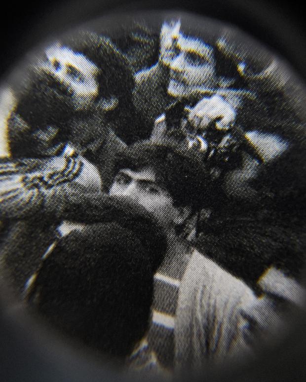 Untitled from “Eyes Dazzle as They Search for the Truth”, 2022 (Extracted from the photographs of the Islamic Revolution in 1979-80)